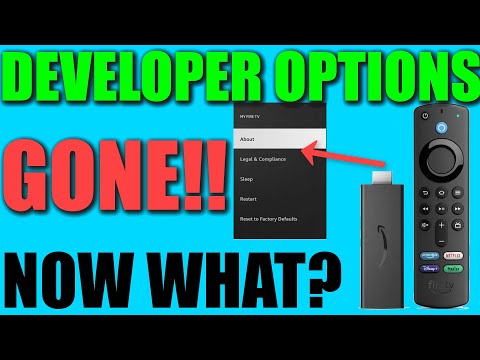 No More 3rd Party Apps on Firestick? Developer Options Removed in New Update, How To Bring It Back🤔