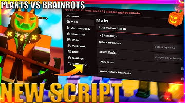 🎃Plants Vs Brainrot Script *NO KEY* - Auto Farm, Working Dupe, Brainrot spawner & More! (Pastebin)