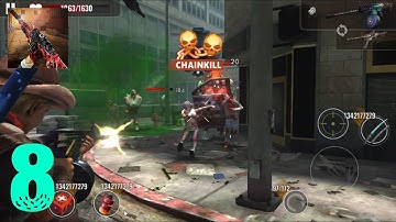 ZOMBIE HUNTER: Offline Games - Gameplay Walkthrough  Part 8 (Android/IOS) || How can I survived?