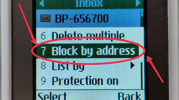 How To Block By Address Message in Samsung Guru GT E1200Y