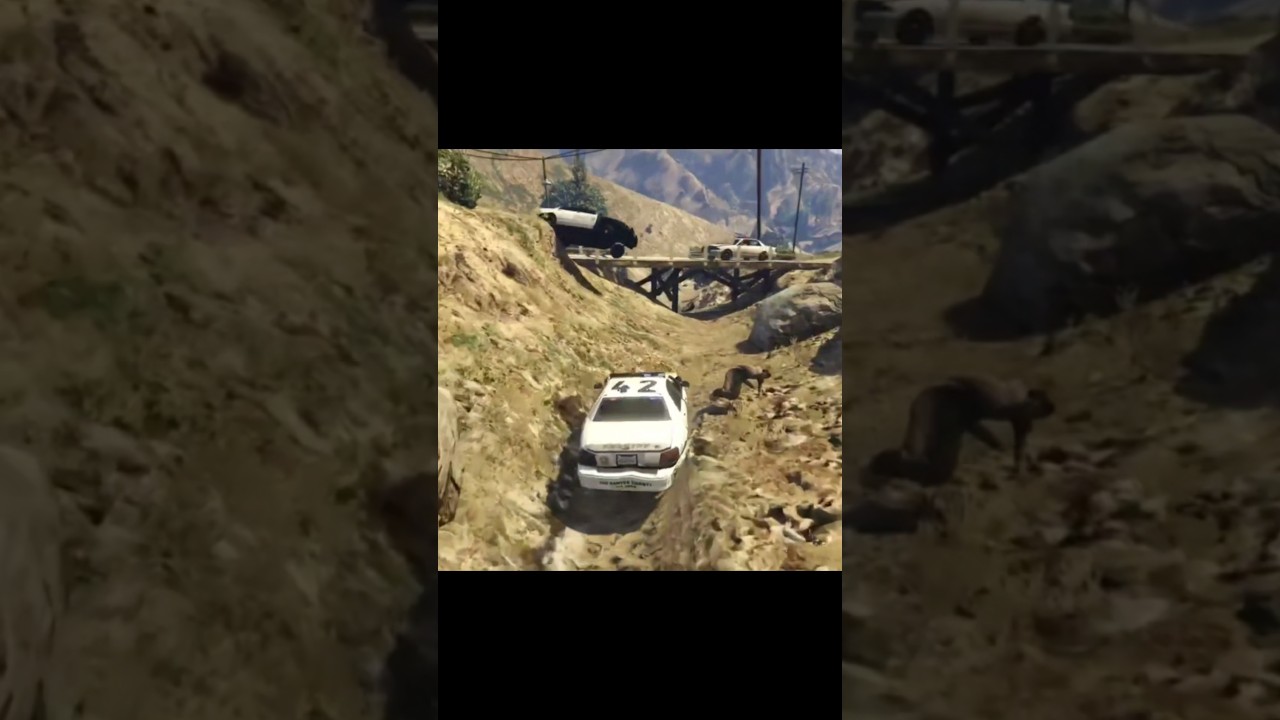 GTA 5 : Intense Police Chase  
