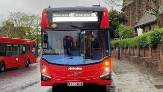 Brand New Volvo BZL VMS2816 LF73 DVW on Route 487 to Willesden Junction