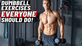 My Top 6 MUST DO Dumbbell Exercises for Building Muscle (DON&#39;T SKIP THESE!)