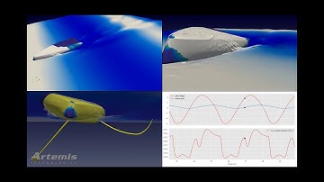Hydrodynamic simulation of an Open 60 yacht in waves