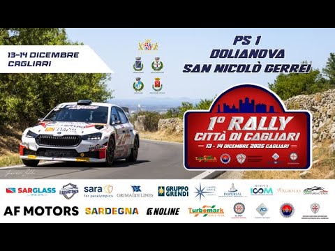 Video PS1 Dolianova San Nicolò Gerrei Camera carOn board 1 Rally Città di Cagliari