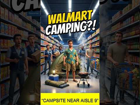 Florida Man Starts Camping Inside Walmart II