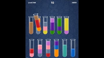 Water Sort : Puzzle game Level 561 - 570 Walkthrough | PuzzleChallenge ✔️