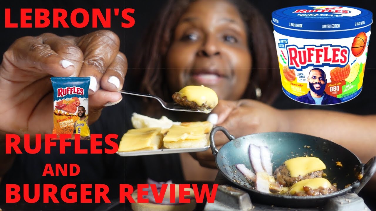 Making Miniature Burgers While Reviewing LeBron James Flamin Hot Sour