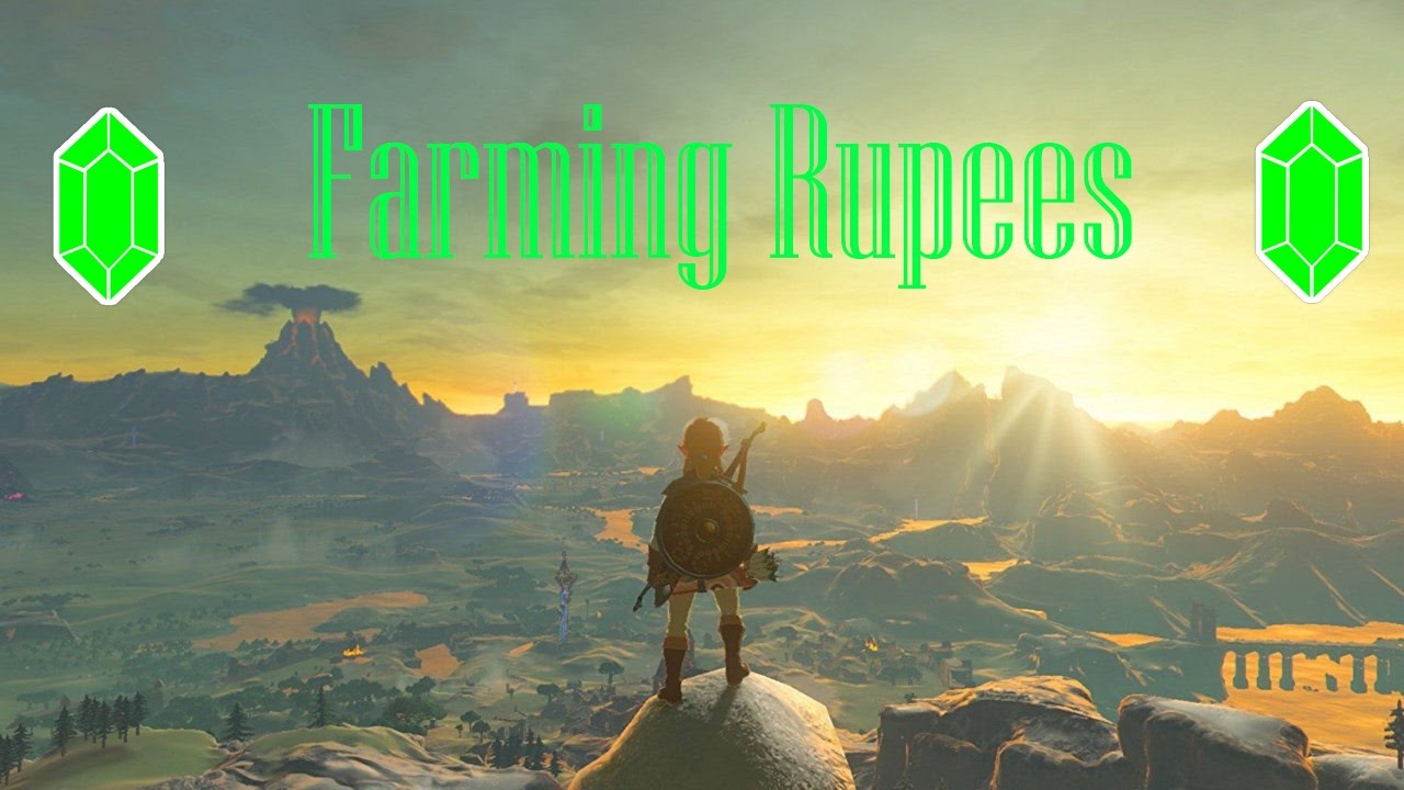 How to Farm Rupees Zelda Breath of the Wild YouTube