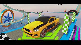 Super Car Stunts 3D: Mega Ramp - Android Gameplay screenshot 1