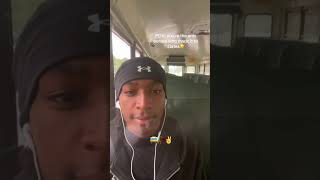 Whole entire bus is wild 😭👀 #shorts