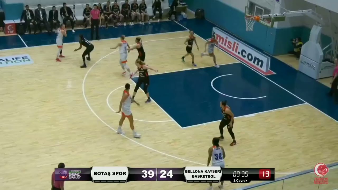 Ayşe Cora vs Kayseri basketbol (29 Sayı 3rb 4as) 4/8 3 sayı 