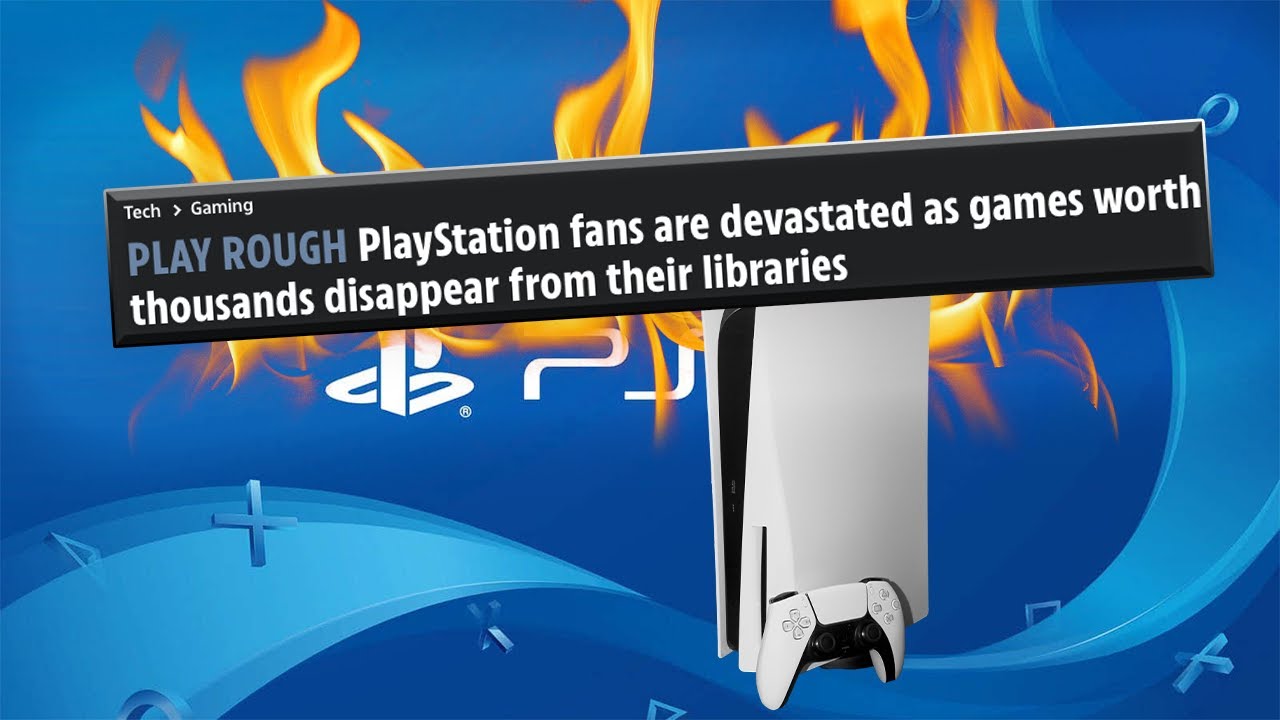 Sony Removing Digital PS5, PS4 And PS Vita Games From Users?!