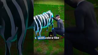 Why He Painted Cows Like Zebras ?😲