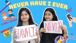 Never Have I Ever Challenge with my sister !  Secret Revealed ! Blissful Ankita