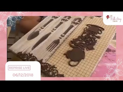 DIY #110 LIVES DA NILDA| CAIXAS EM MDF BY NILDA ARAUJO #artesanato #atelie