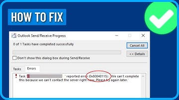 Microsoft Outlook Error 0x80040115 (2024) | How to Fix Error 0x80040115 in Outlook