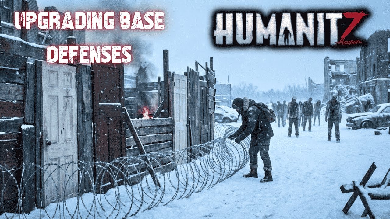 Улучшение обороны базы. | HumanitZ Nightmare Gameplay S2EP31 2025