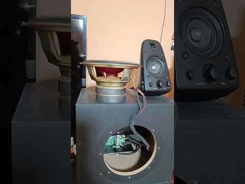 SUBWOOFER Sony LBT-LX8 alimentado por Logitech z623 BASS I LOVE YOU