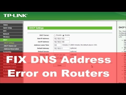 How do I fix a DNS problem on my router?