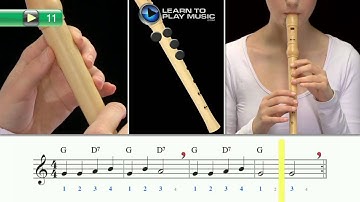 Ex011 How to Play Recorder for Kids - Recorder Lessons for Kids Book 1