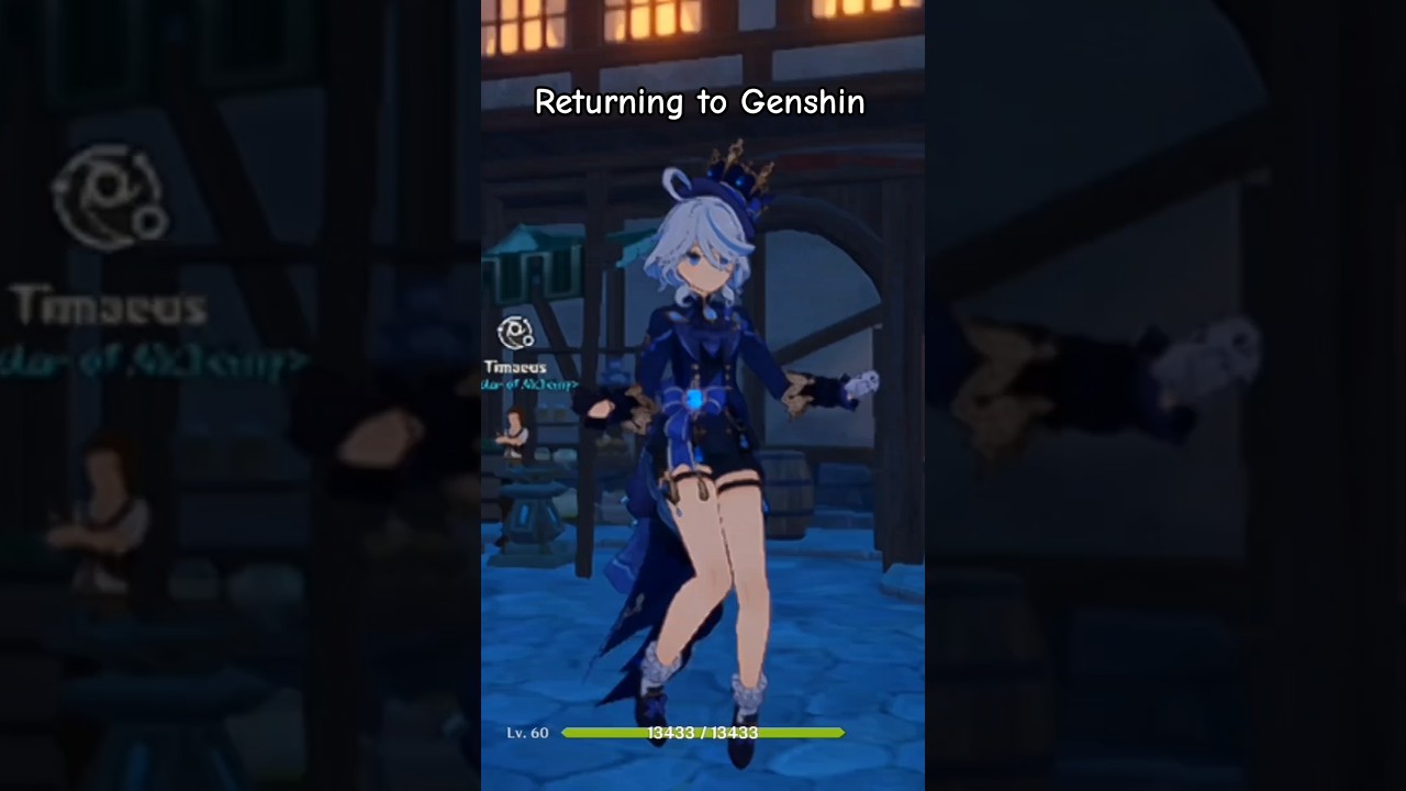 I haven't played Genshin in a while #shorts #genshinimpact
