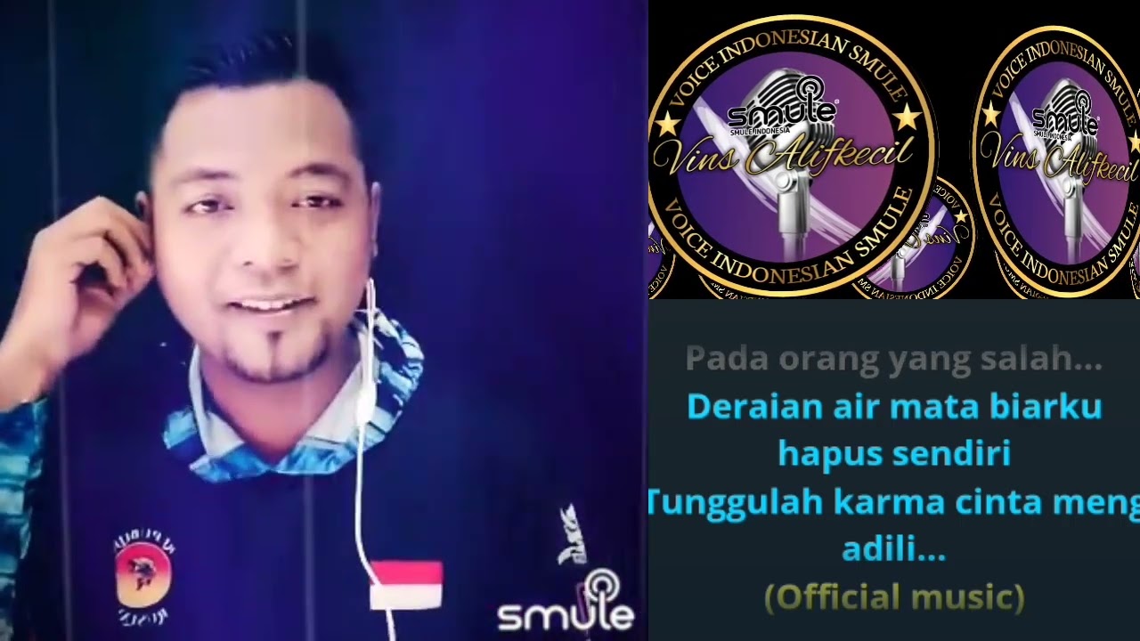 KARMA CINTA Karaoke duet cowok
