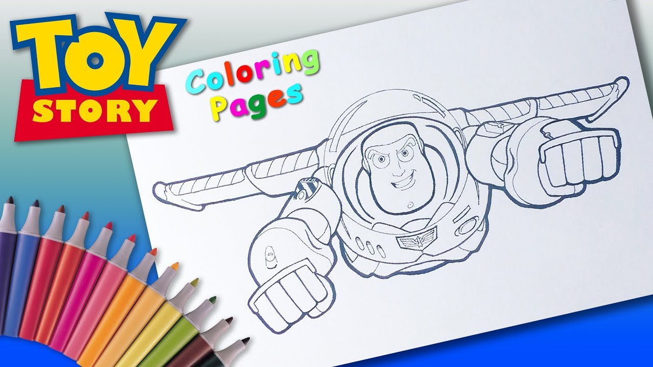 toy story coloring book pages for kids coloring space