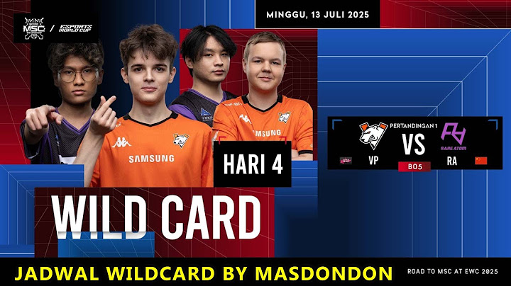 Jadwal MSC x EWC 2025 : Wildcard FINALS Hari ini Minggu 13 Juli 2025