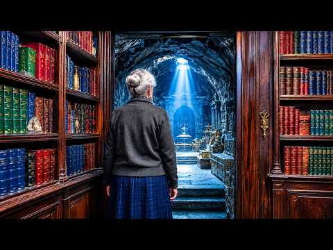 Retired Librarian Inherits Aunt's Forgotten Mansion—Tunnel Behind Bookshelf Conceals $425M