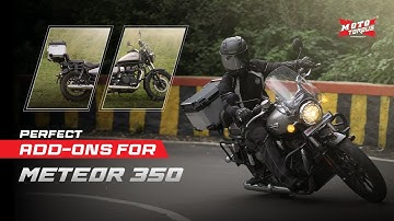 Best accessories for Royal Enfield Meteor 350.