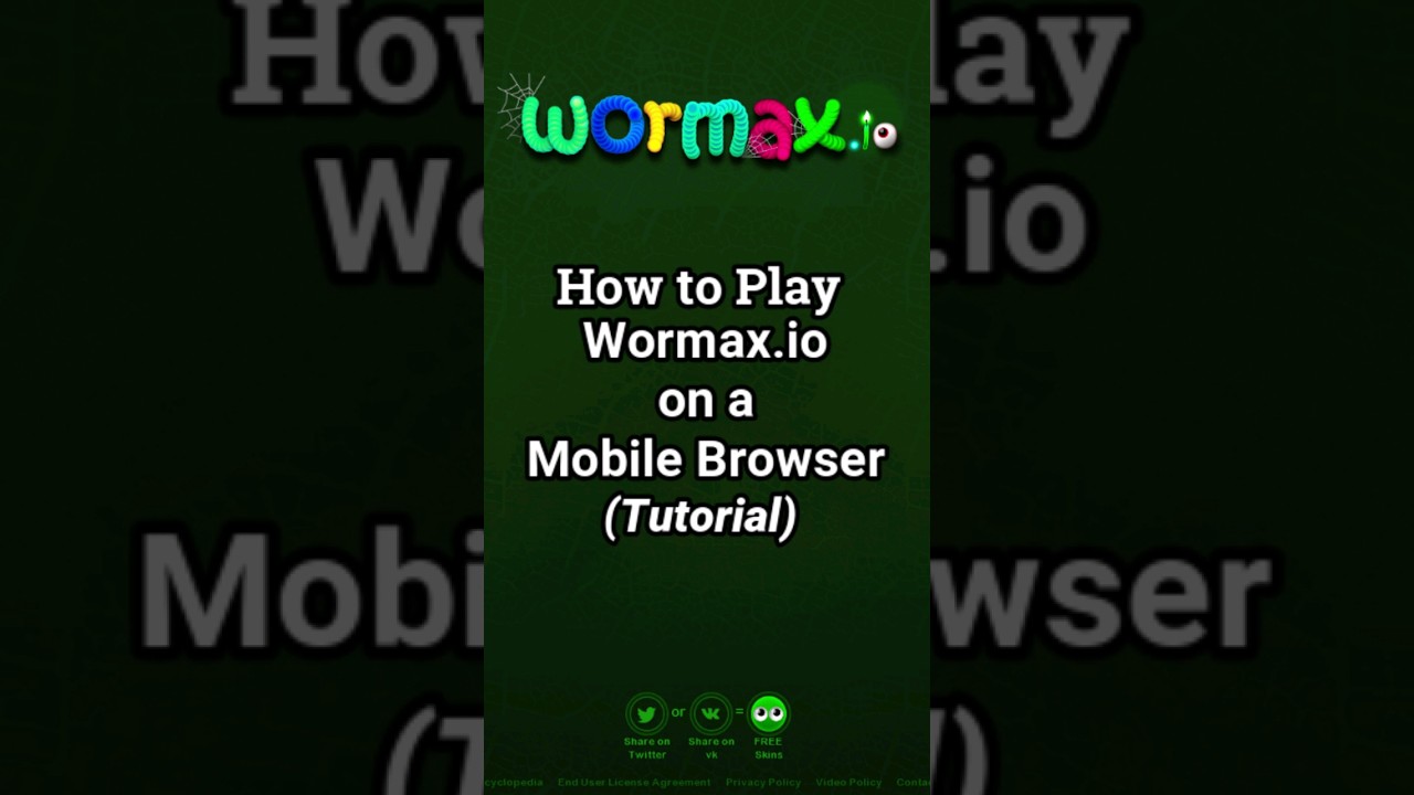 How to Play Wormax.io on a Mobile Browser 