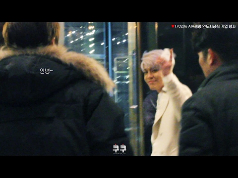 170206 젝스키스 출*퇴근길 (AIA 연도시상식 기업행사)