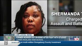 Richland One employee out on bond after altercation with student