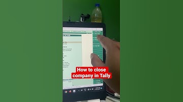 How to close company in tally erp9
