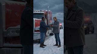 🚛 The Truck Driver Who Saved Dozens During a Deadly Snowstorm ❄️ | Emotional USA#shorts