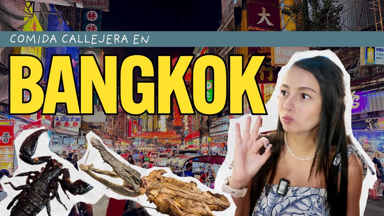 Lo IMPERDIBLE de Bangkok [Comida callejera, templos y vida nocturna] 🇹🇭