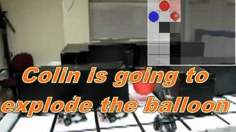 NXT robots solving maze together