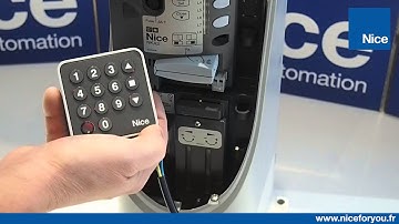 Programmer un digicode radio en mode 1 - Nice EDSW