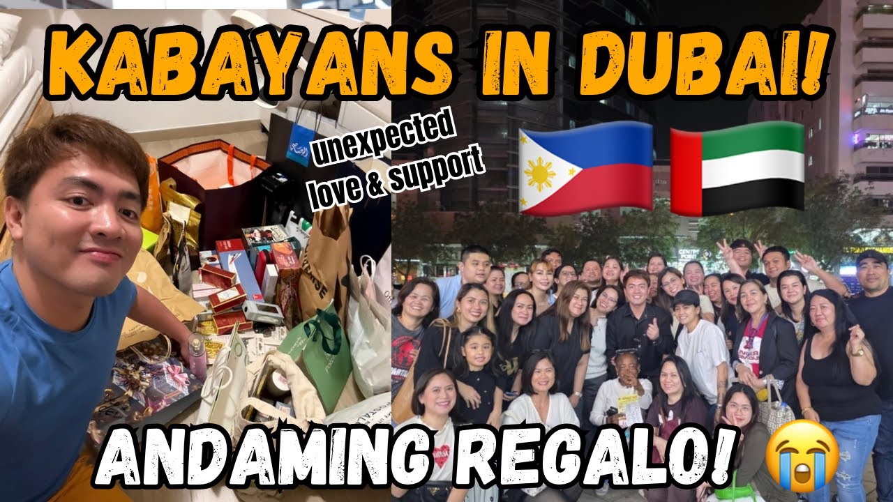 Kabayans in Dubai! NAKAKAIYAK ANG LOVE & SUPPORT GRABE! 😭