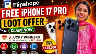 🔥Flishope Loot Offer Free i phone 17pro  Claim Now | Free shopping offer | today flisphope offer 