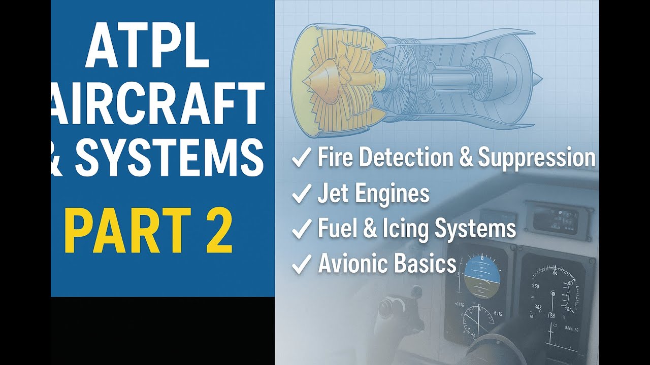 ATPL Aircraft & Systems Full Course Part 2🌦️ | Complete Ground School Training for Student Pilots