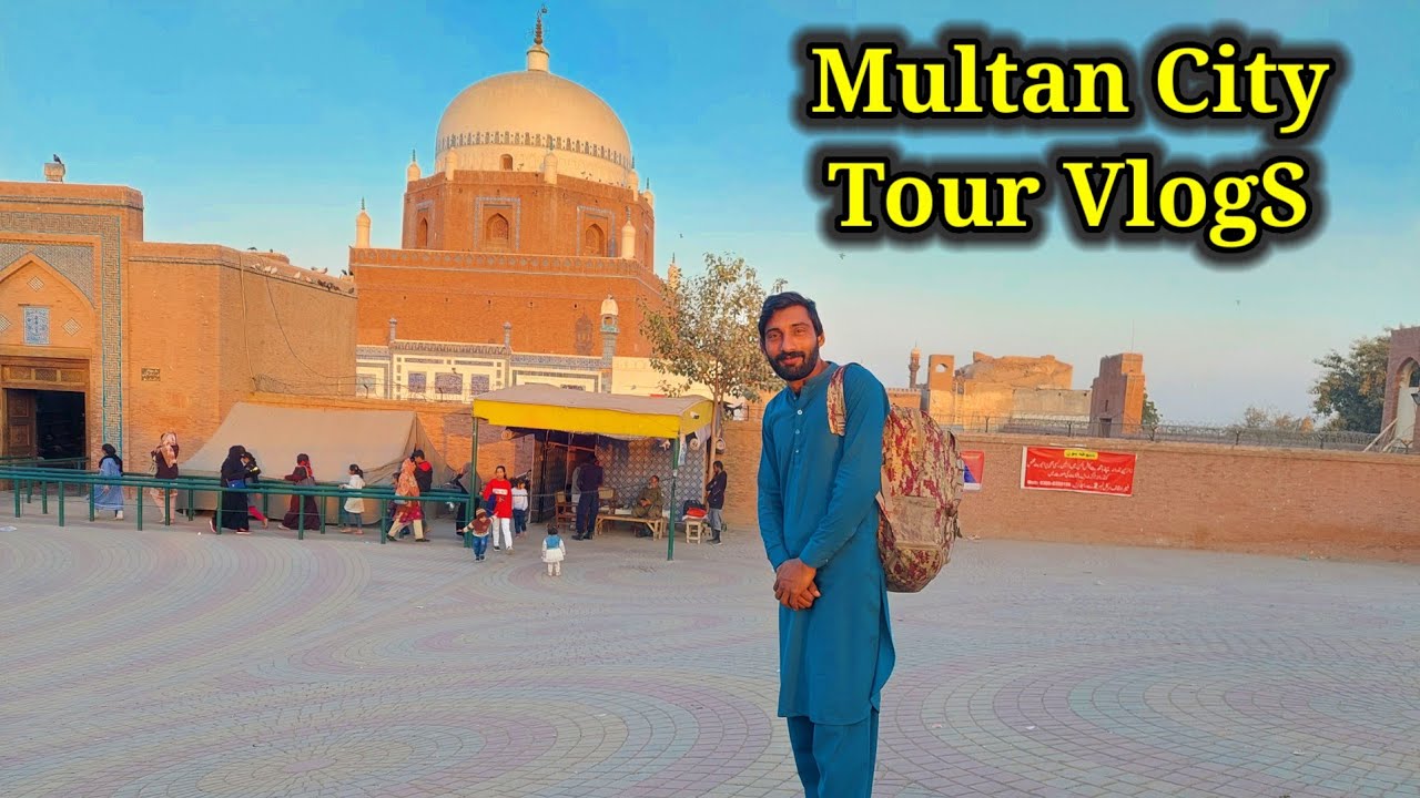 Multan City tour VlogS Pakistan 🇵🇰 😍 [ Adnan VlogS ] Multan k khubsurat ...