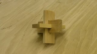 Three Piece Cross Knot - Wooden Puzzle Three Piece Cross Knot - Wooden Puzzle: http://miscpro.com/2014/01/03/three-piece-cross-knot-wooden-puzzle/ Instagram: ...