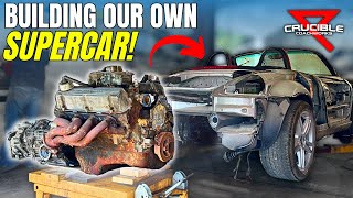 Building a SUPERCAR! Can We Fit This V8 Into Project Jigsaw?!