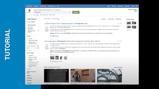 Academic Search Complete Tutorial Profile