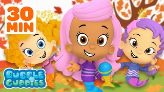 Bubble Guppies FALL Into Autumn! 🍁 | 30 Minute Compilation | Nick Jr.