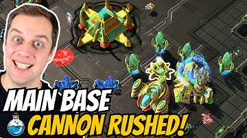 Cannon Rush does not disappoint! | Cannon Rush in Grandmaster #274 StarCraft 2