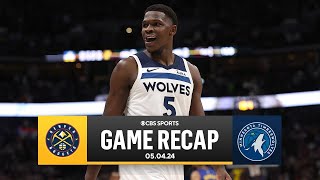 2024 NBA Playoffs: Edwards' 43 points LIFTS Timberwolves PAST Nuggets | CBS Sports by CBS Sports 39,611 views 14 hours ago 25 minutes