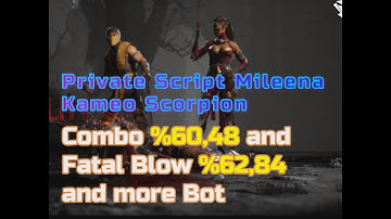 MK1 Mileena and Kameo Scorpion Combo | MK1 Script Cronus Zen/MAX